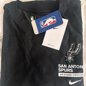 Nike Black San Antonio Spurs Tee